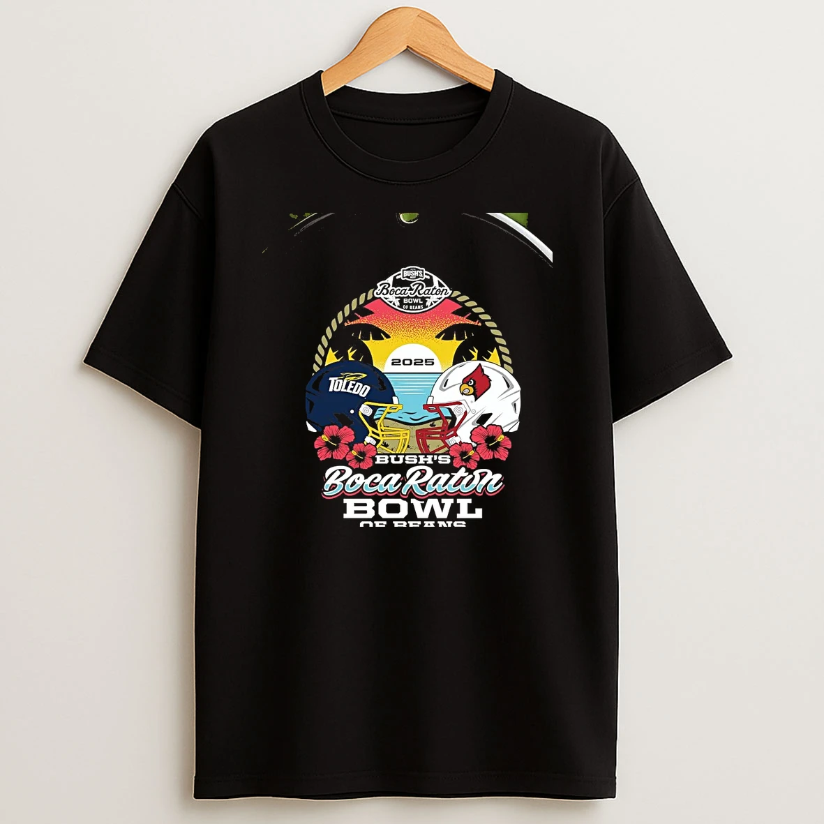 Toledo Rockets Vs Louisville Cardinals 2025 Boca Raton Bowl Head To Head Chriast T Shirt