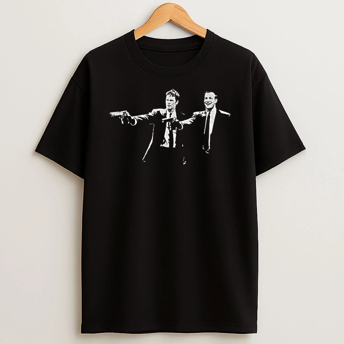 Tom Brady And Rob Gronkowski Pulp Fiction New England Patriots Nfl Football T Shirt