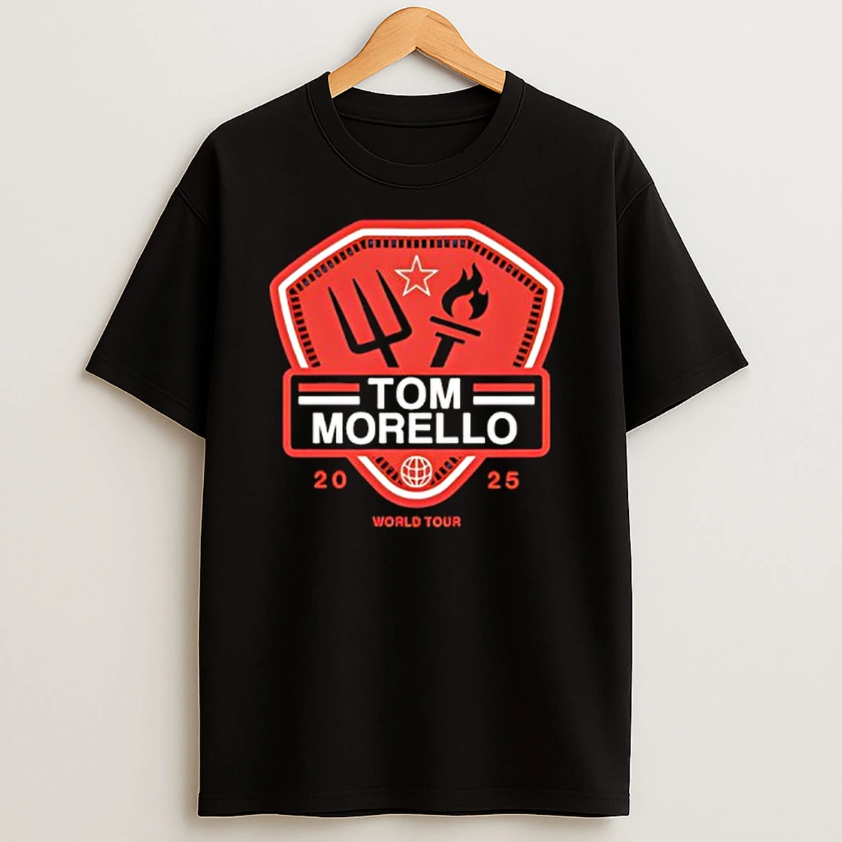 Tom Morello Crest Tour 2025 T Shirt