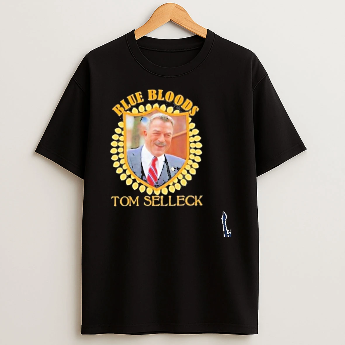 Tom Selleck Blue Bloods Shield T Shirt