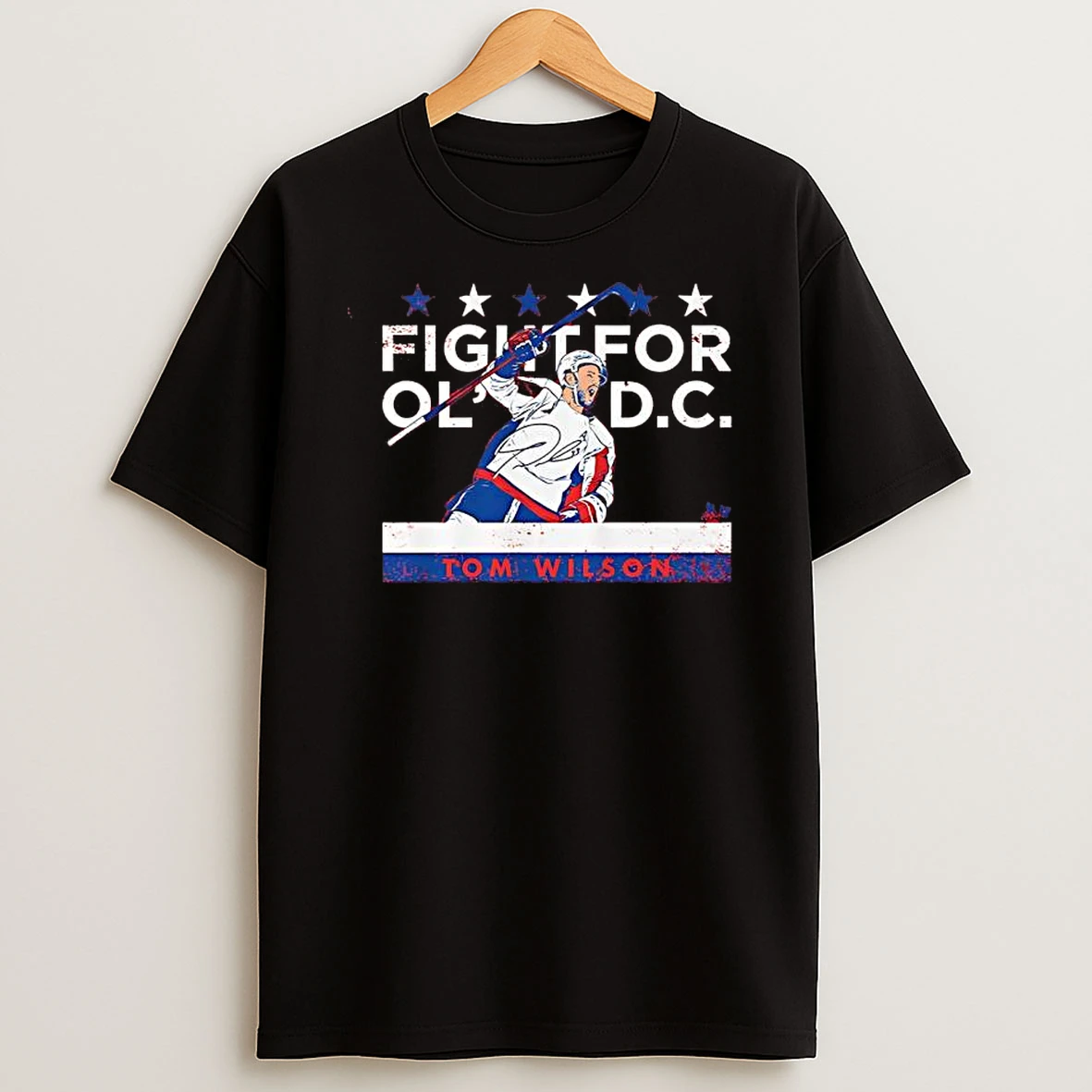 Tom Wilson Fight For Old Dc T Shirt