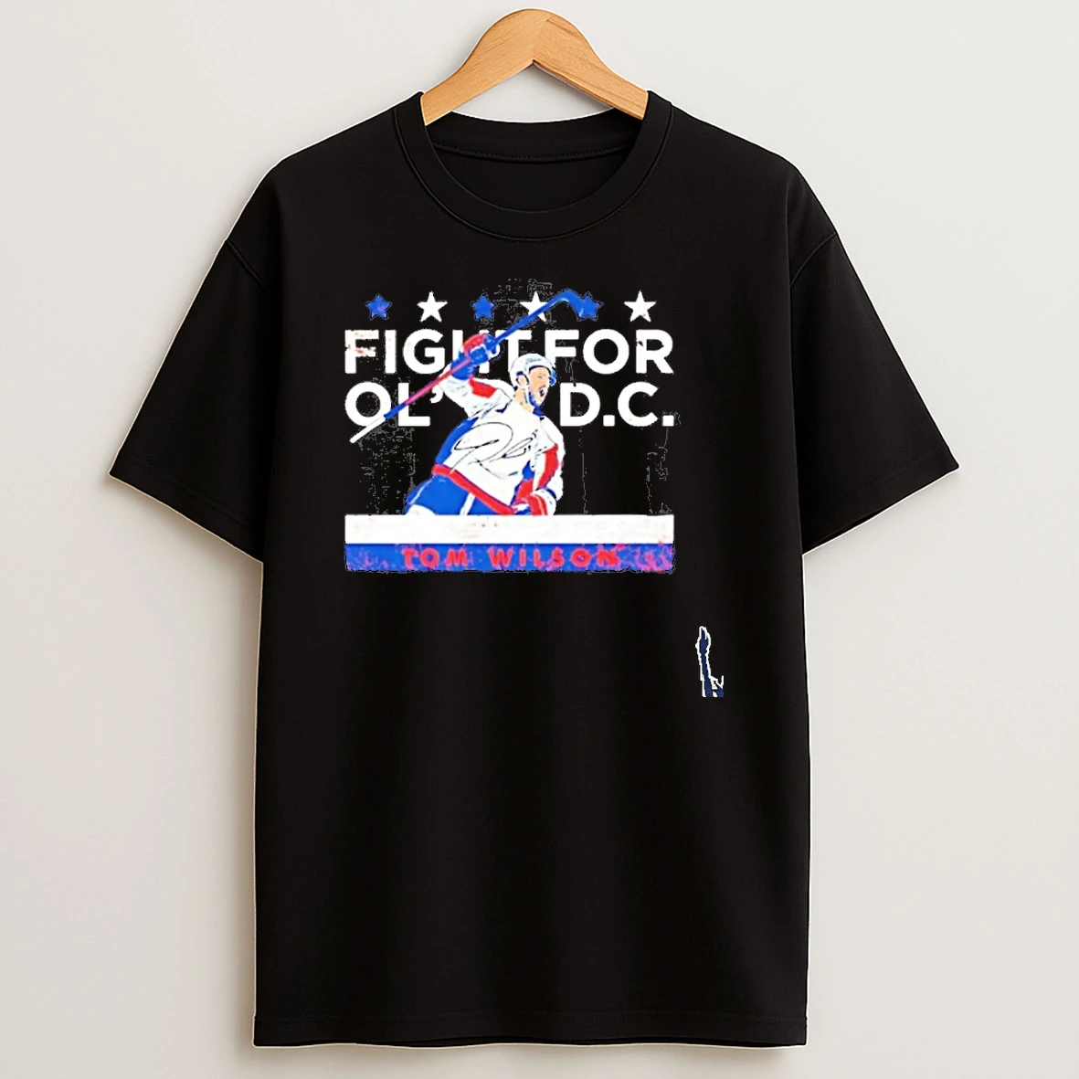 Tom Wilson Washington Capitals Fight For Old Dc Christmas T Shirt