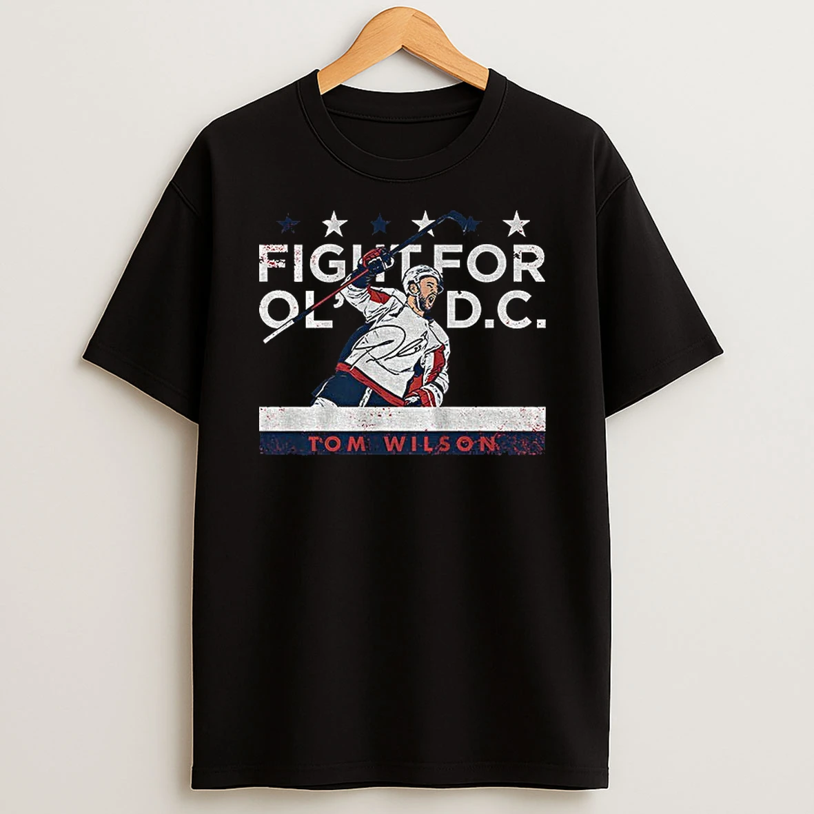 Tom Wilson Washington Capitals Nhl Fight For Old Dc T Shirt