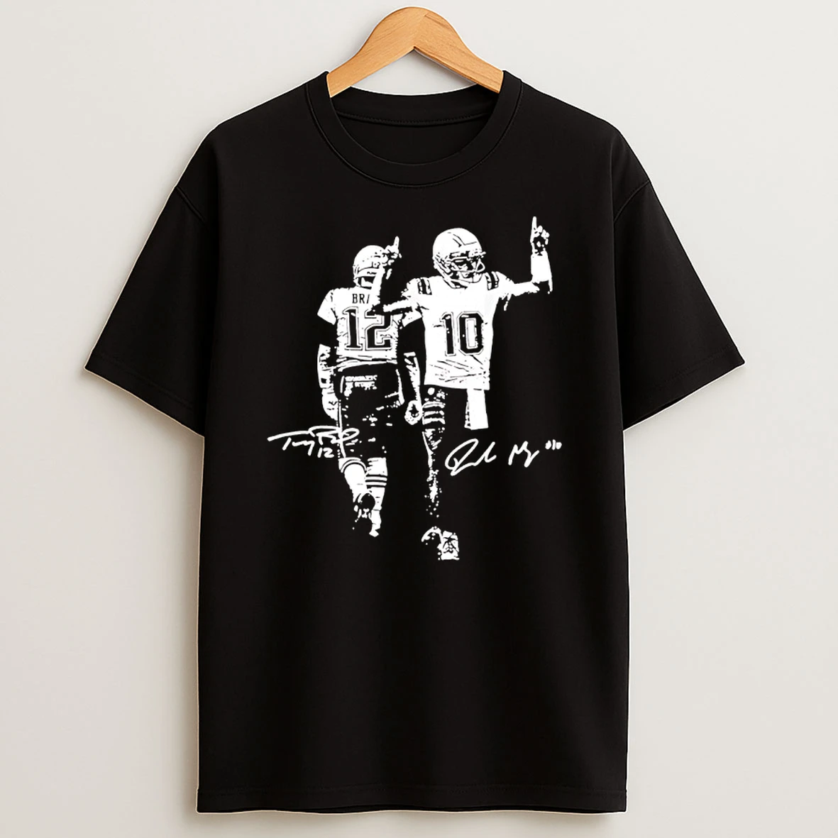 Tom And Drake Maye New England Patriots T Shirt