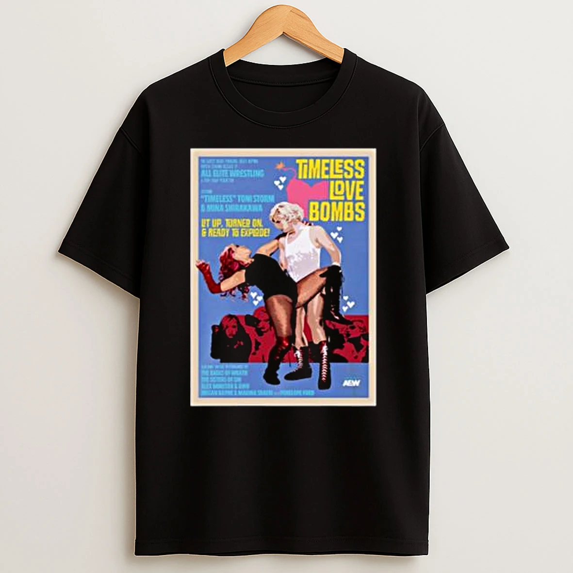 Toni Storm Mina Shirakawa Timeless Love Bombs T Shirt
