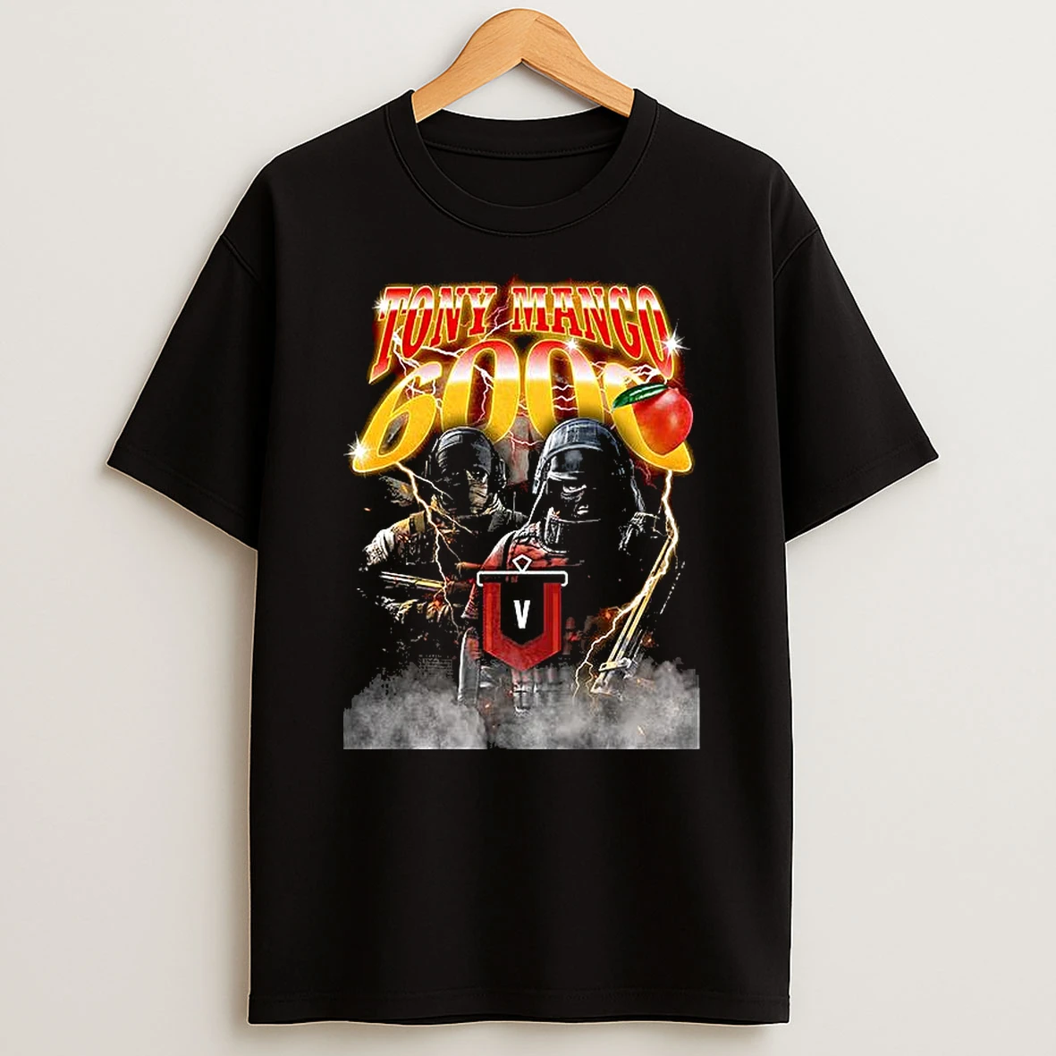 Tony Mango 6000 Lightning Graphic T Shirt
