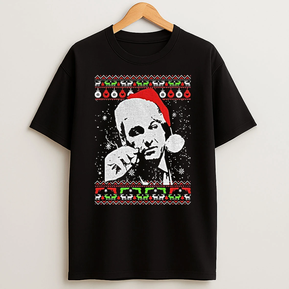 Tony Soprano Santa Hat Merry Christmas 2025 Vintage T Shirt