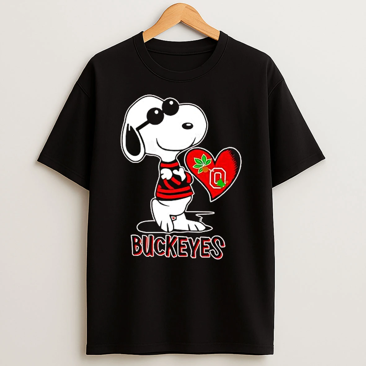 Top Ohio State Buckeyes Peanuts 420 Night 2025 Hockey T Shirt