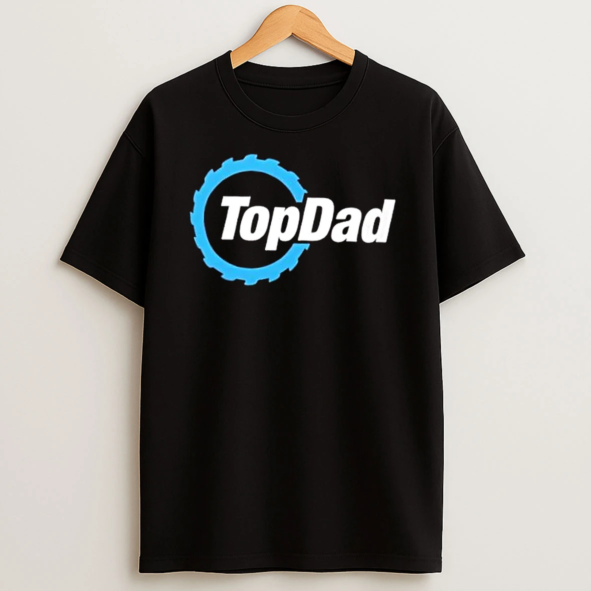 Topdad Woodworking Saw Blade Dad Gift T Shirt