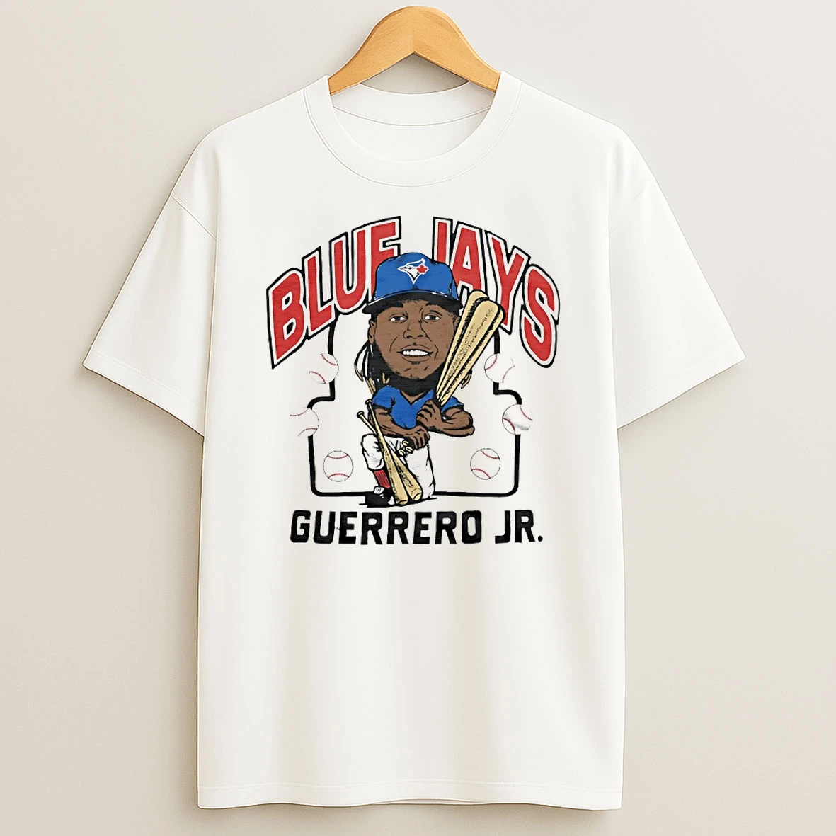 Toronto Blue Jays Vladimir Guerrero Jr Caricature Circle T Shirt