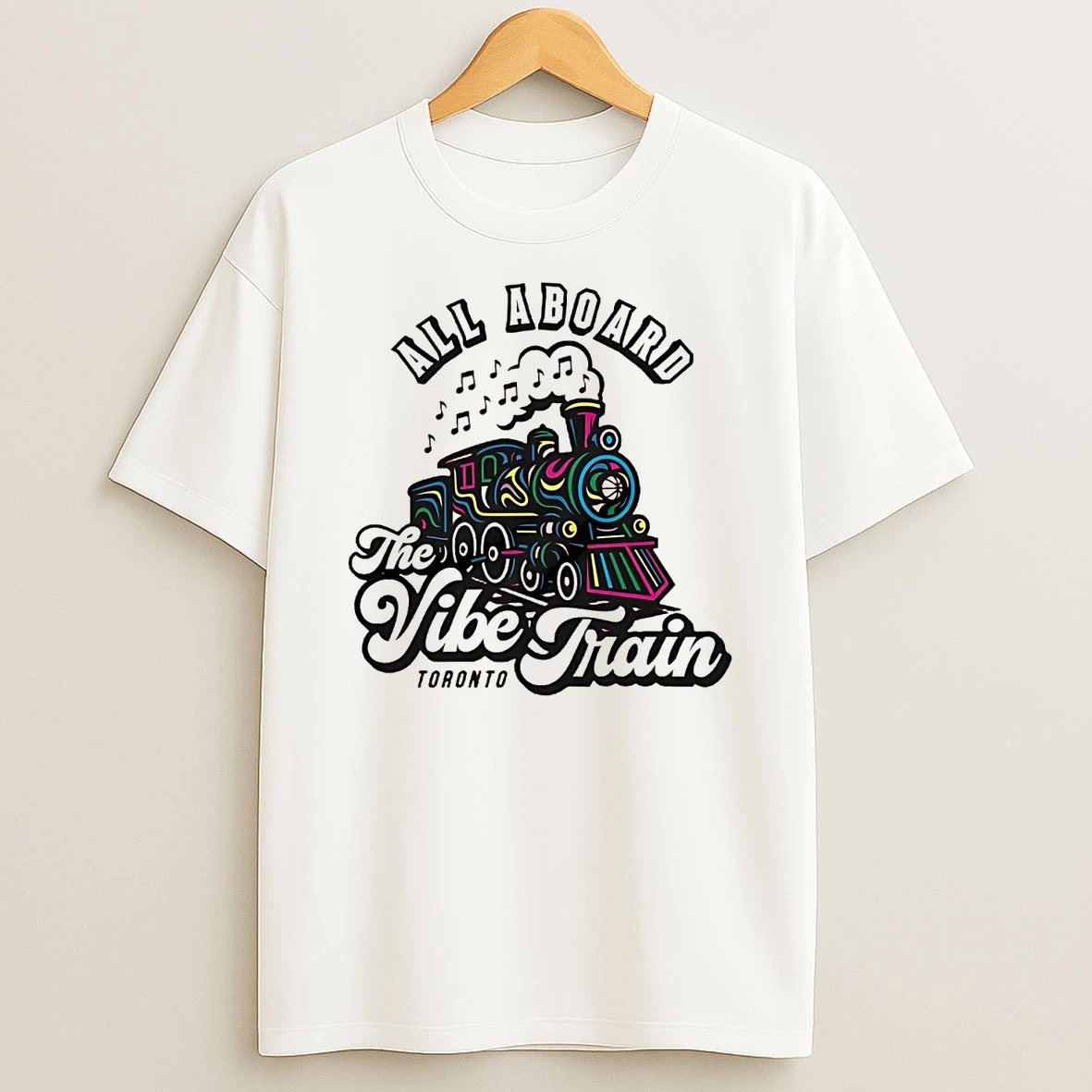 Toronto Raptors All Aboard The Vibe Train T Shirt