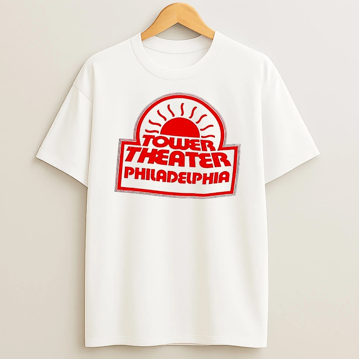 Tower Theater Philadelphia 1970s Midnight Sun T Shirt