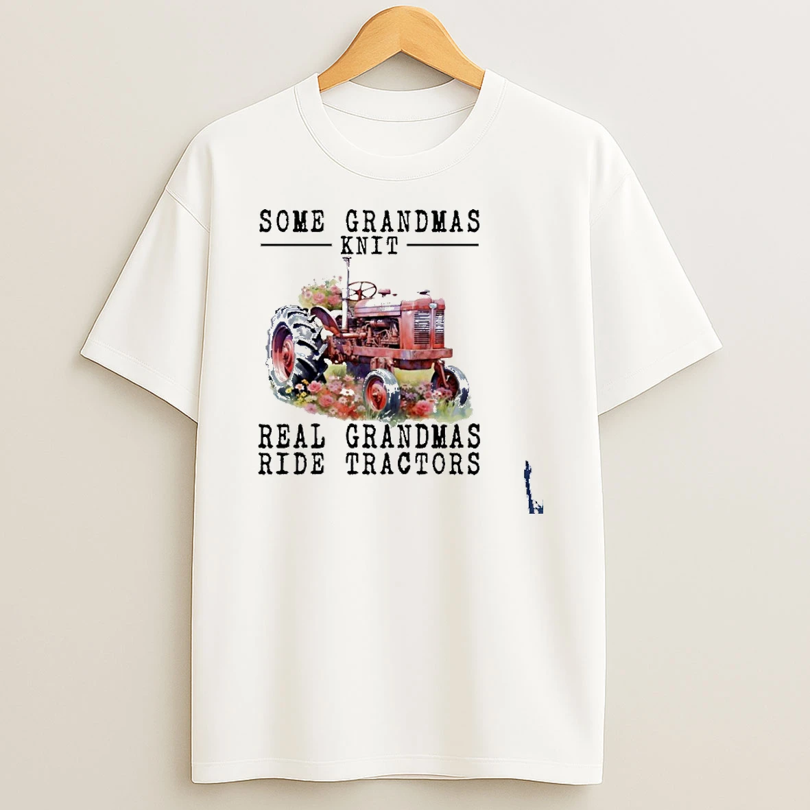 Tractor Some Grandmas Knit Real Grandmas T Shirt