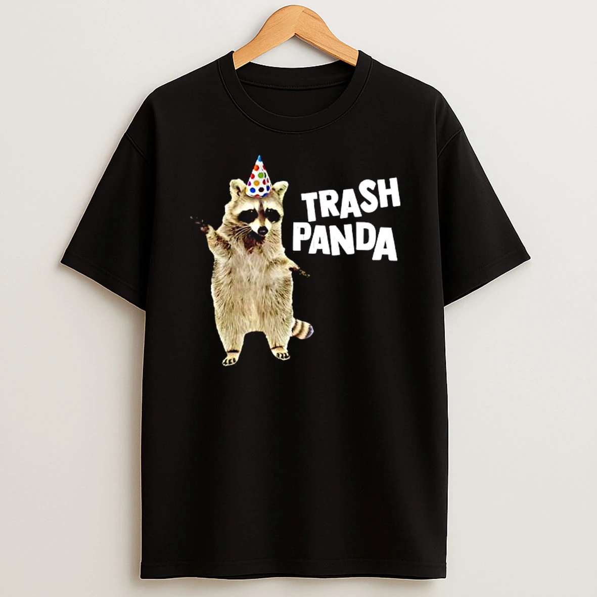Trash Panda Raccoon Graphic T Shirt