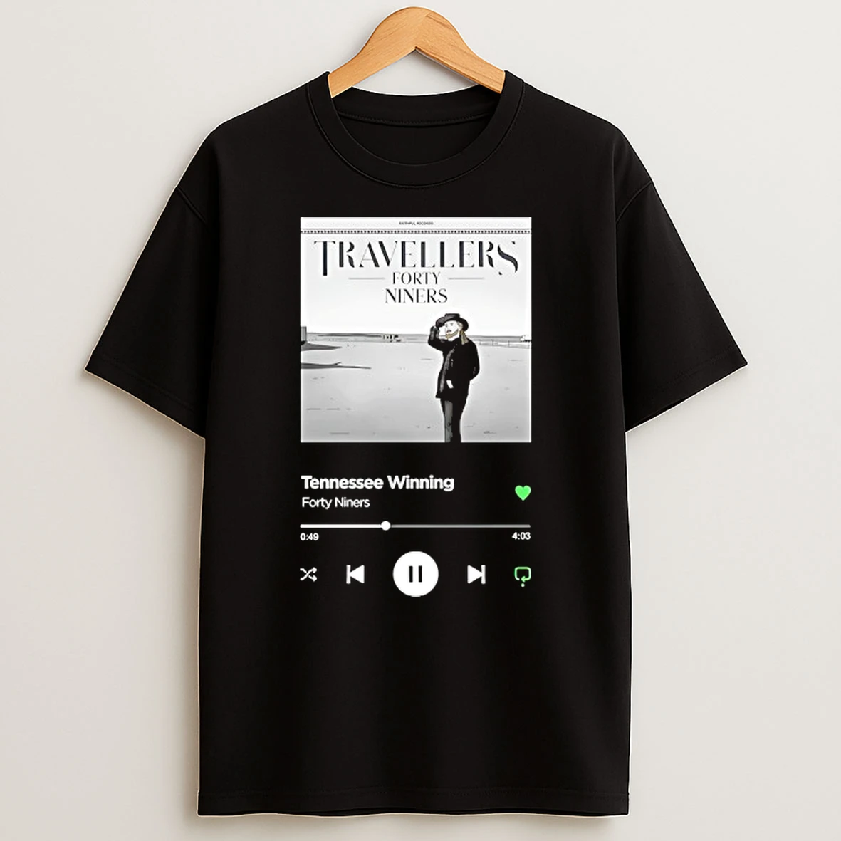 Travellers Forty Niners Tennessee Winning T Shirt