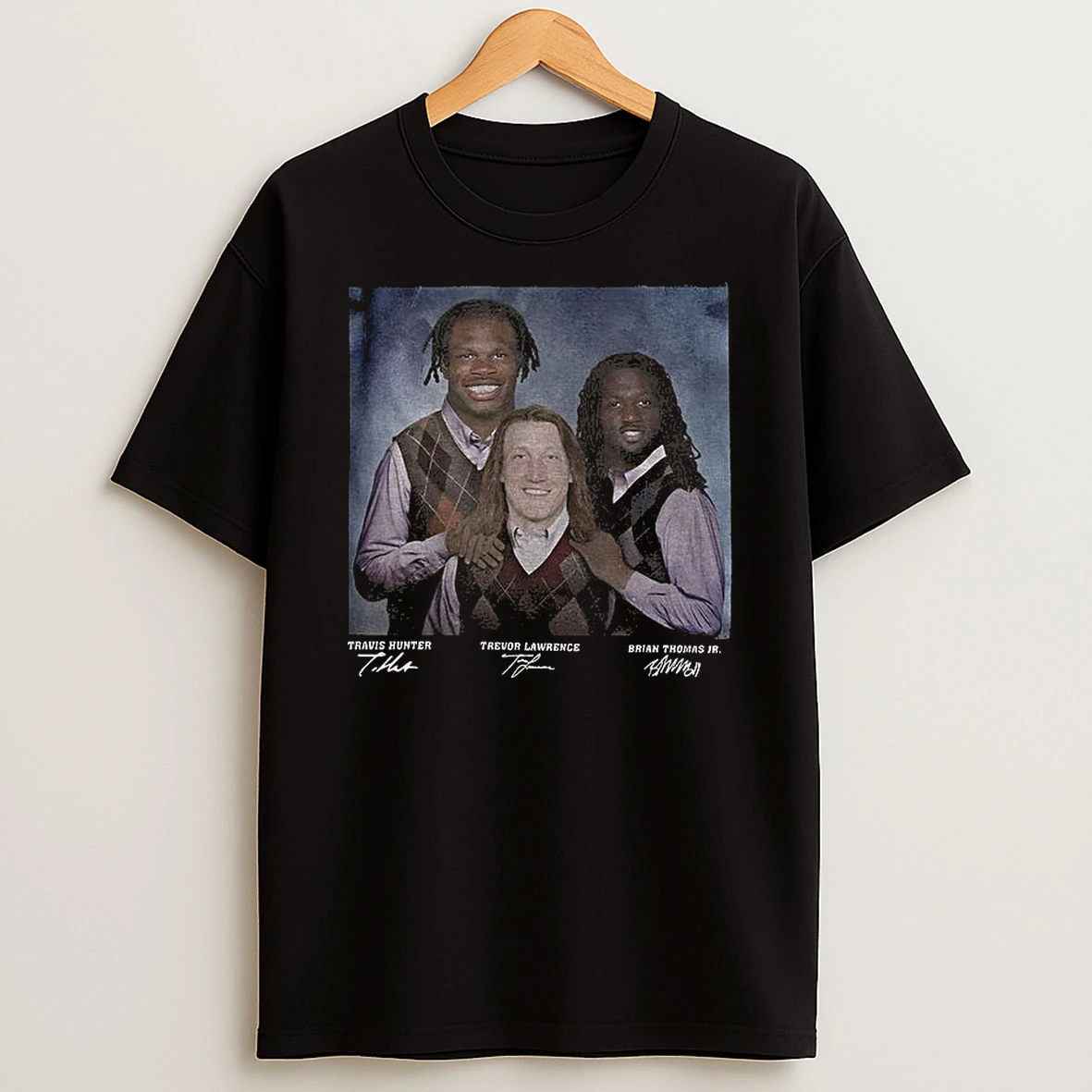 Travis Hunter Trevor Lawrence Brian Thomas Jr Football Jacksonville Step Bros T Shirt