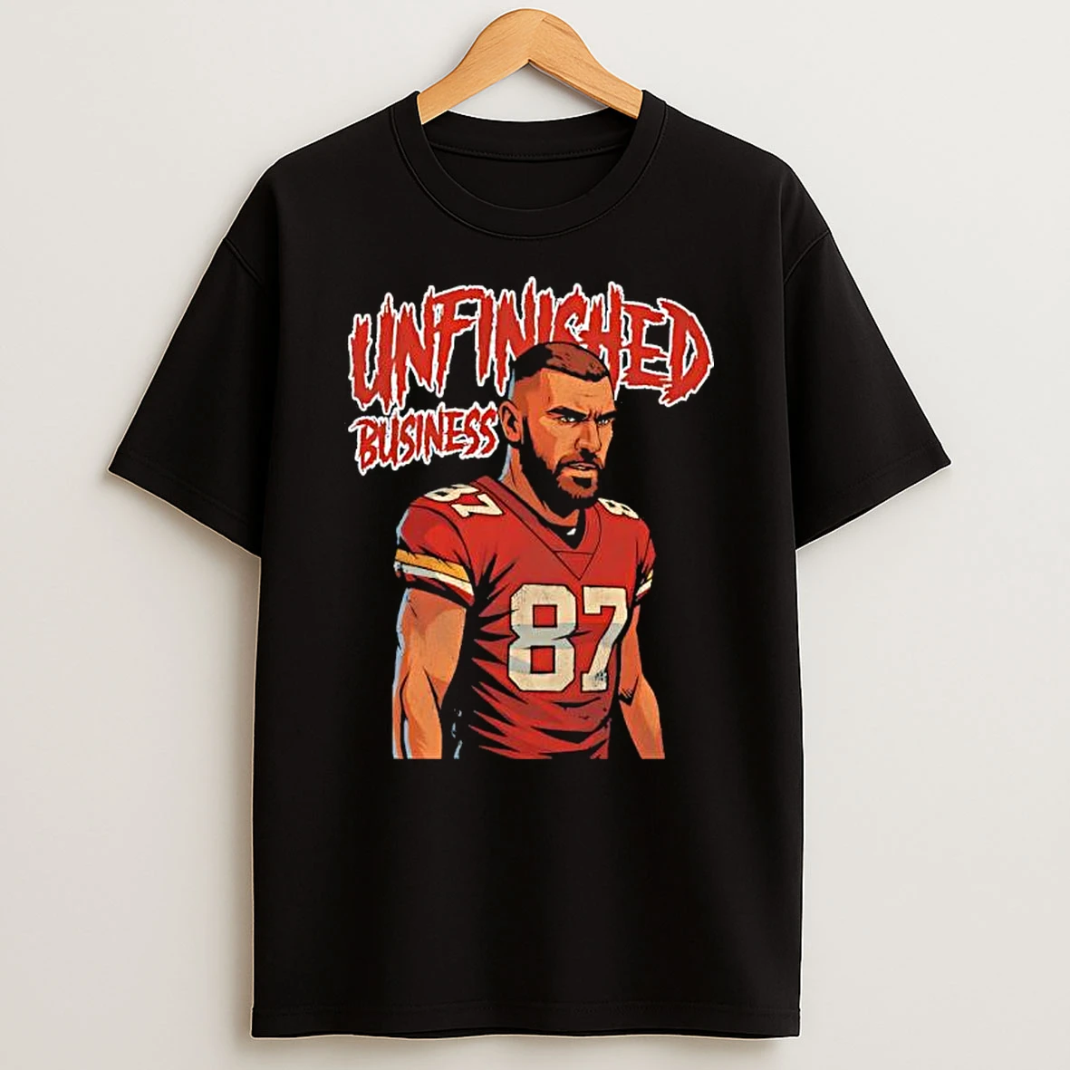 Travis Kelce Unfinished Business Graphic T Shirt