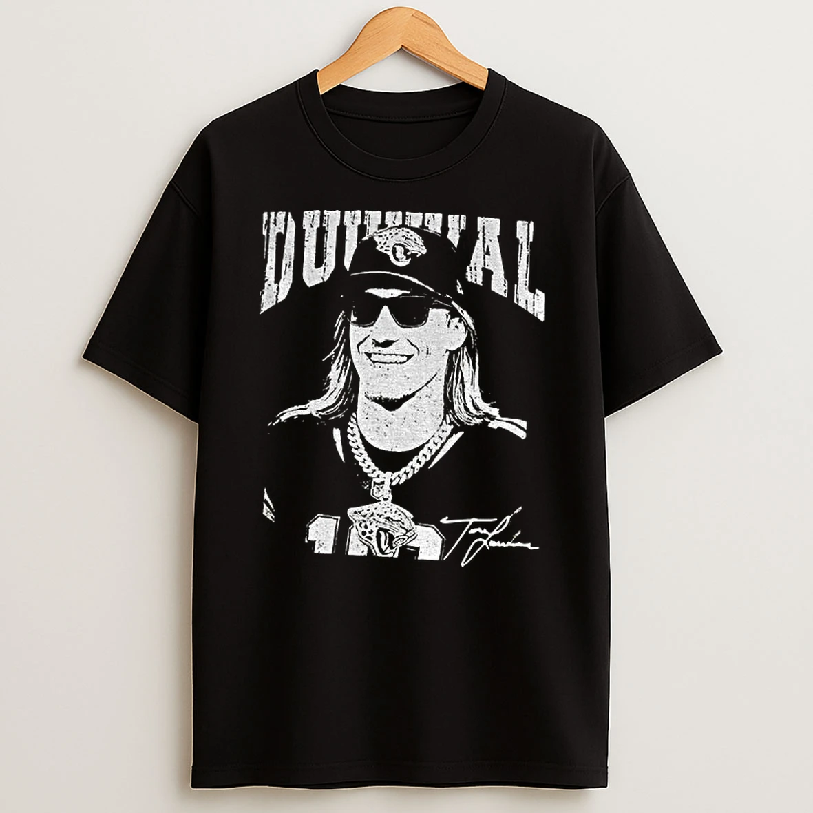 Trevor Lawrence Funny Vintage Duuuuuval Jacksonville Football T Shirt