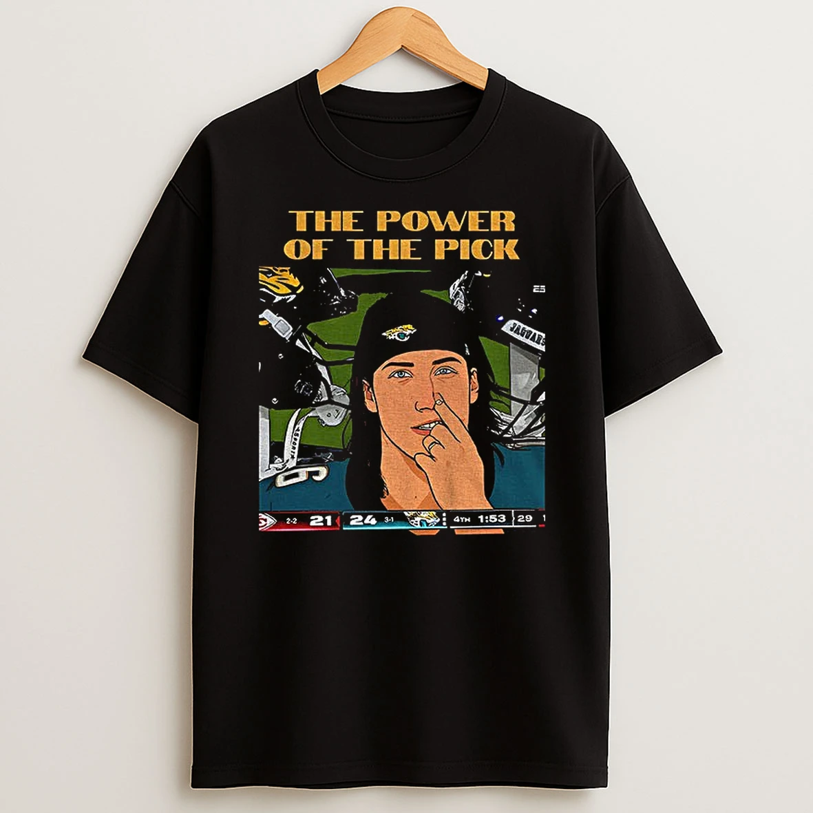 Trevor Lawrence Nose Pick The Power Of The Pick T Shirt