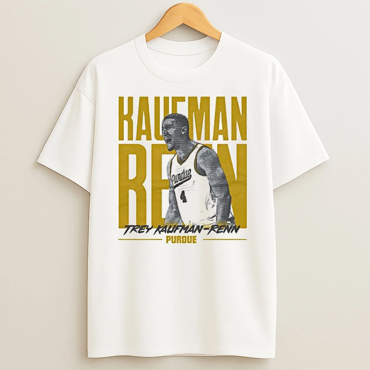Trey Kaufman Renn Purdue Boilermakers T Shirt