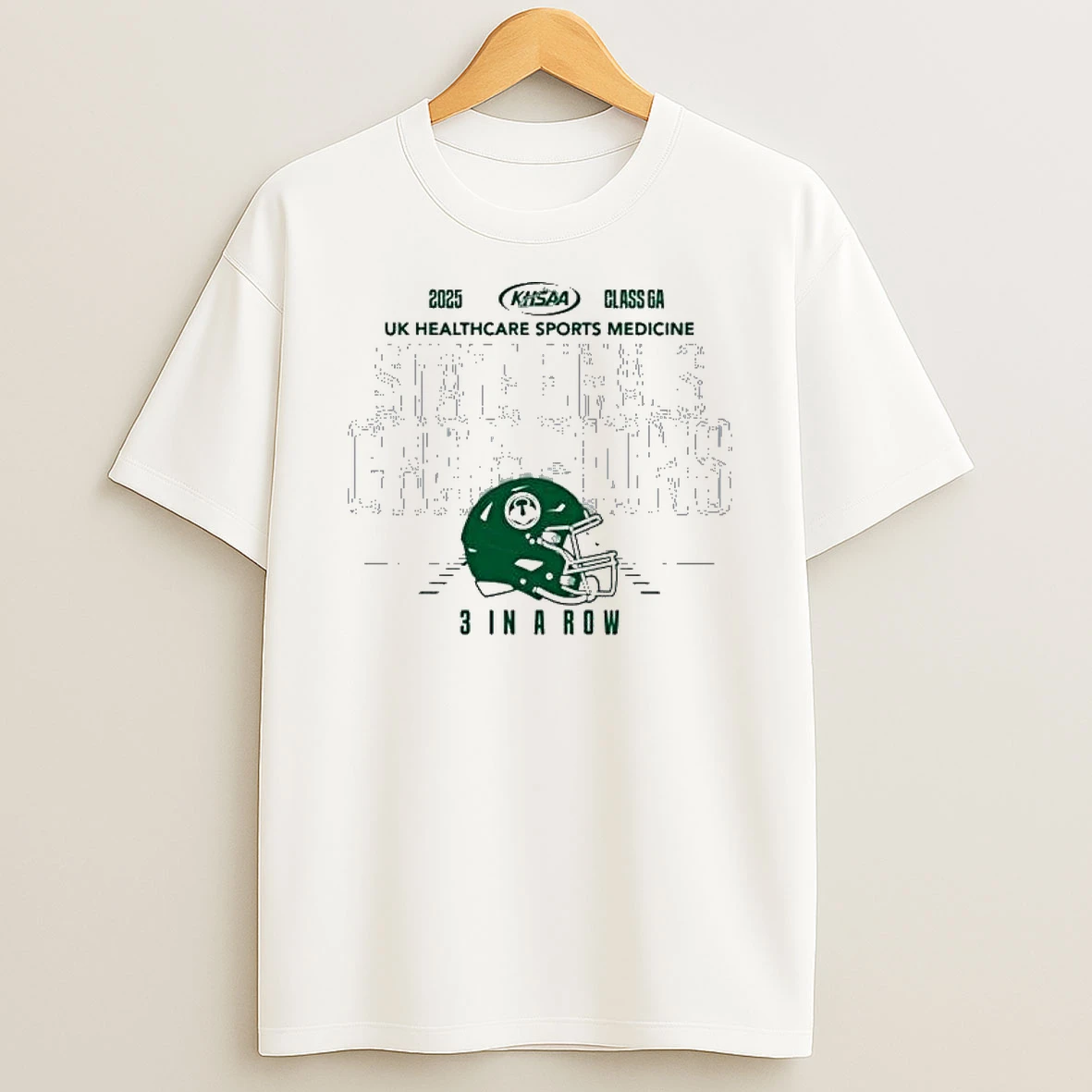 Trinity Louisville 2025 Khsaa Class 6a Uk Healthcare Sports Medicine Football State Finals Champions T Shirt