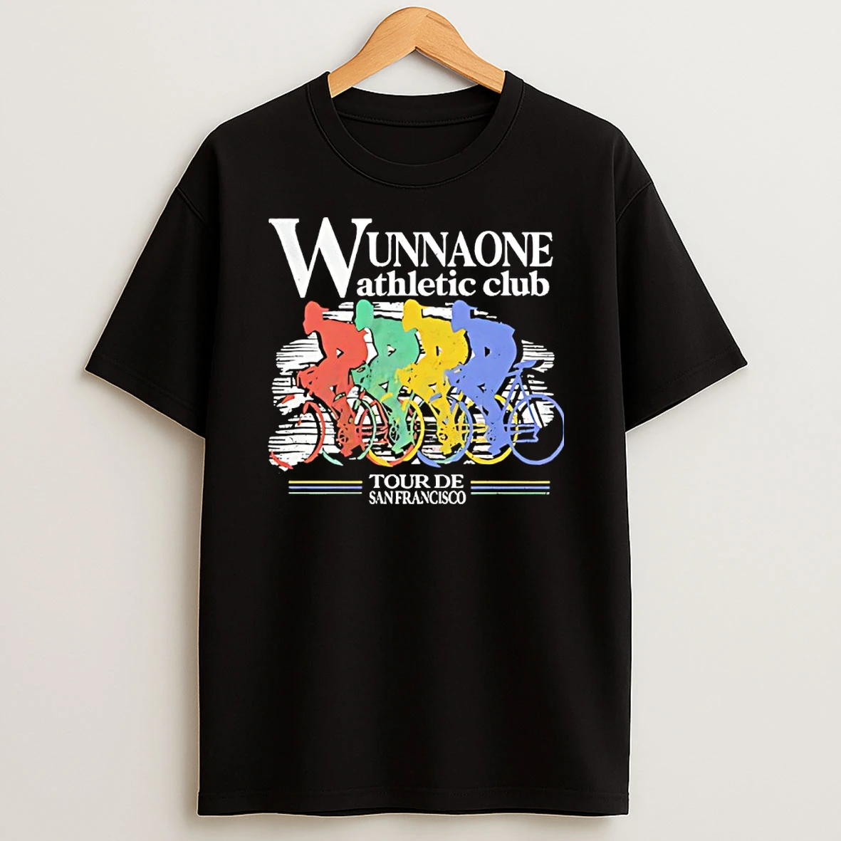Troy Fautanu Wunaone Athletic Club Tour De San Francisco T Shirt