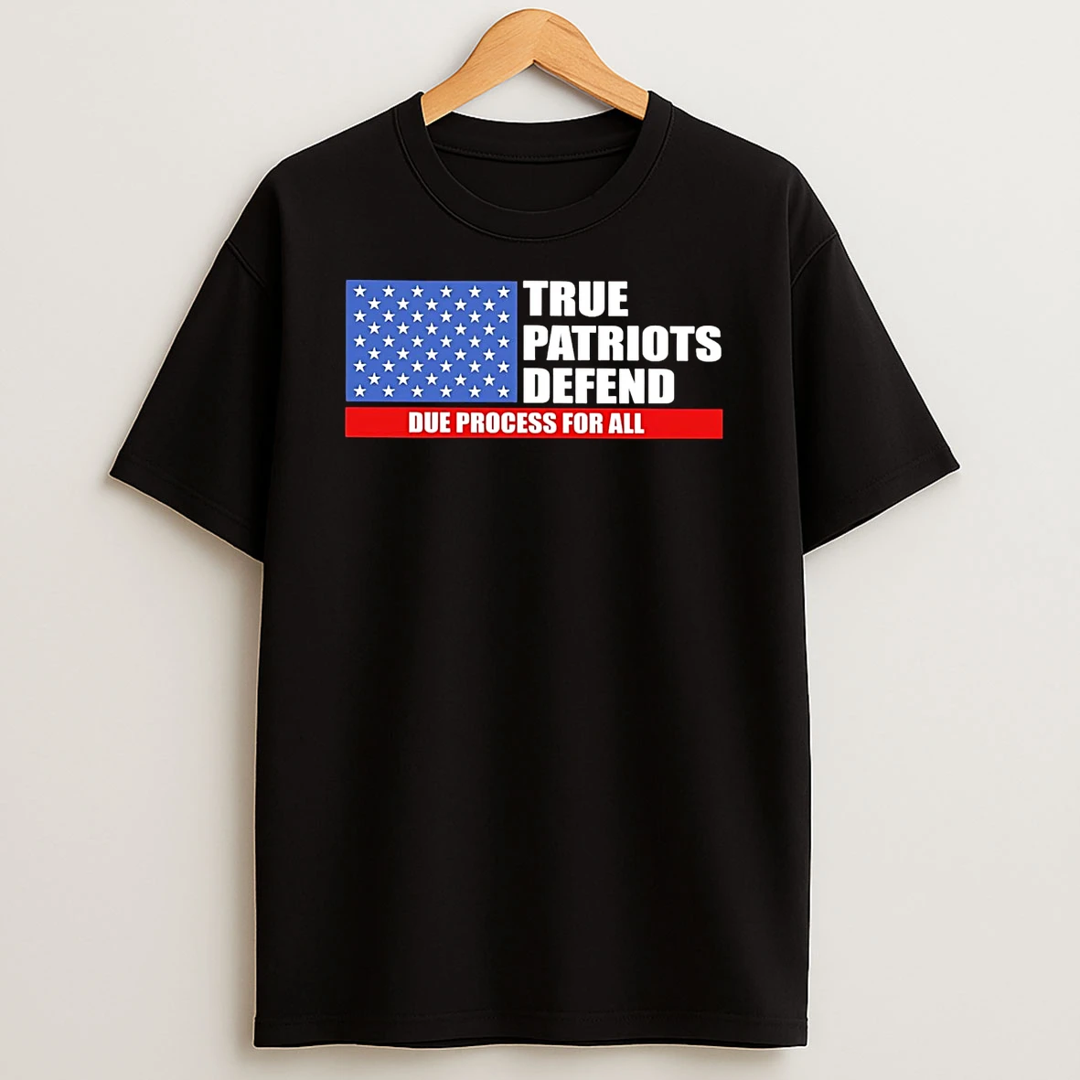 True Patriots Defend Due Process For All T Shirt