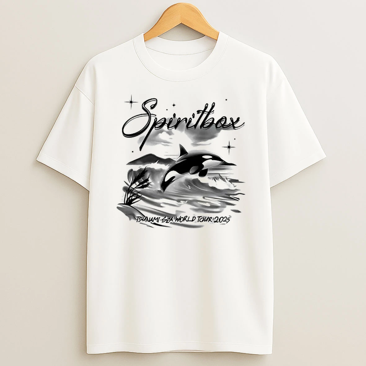 Tsunamisea Airbrush Orca T Shirt