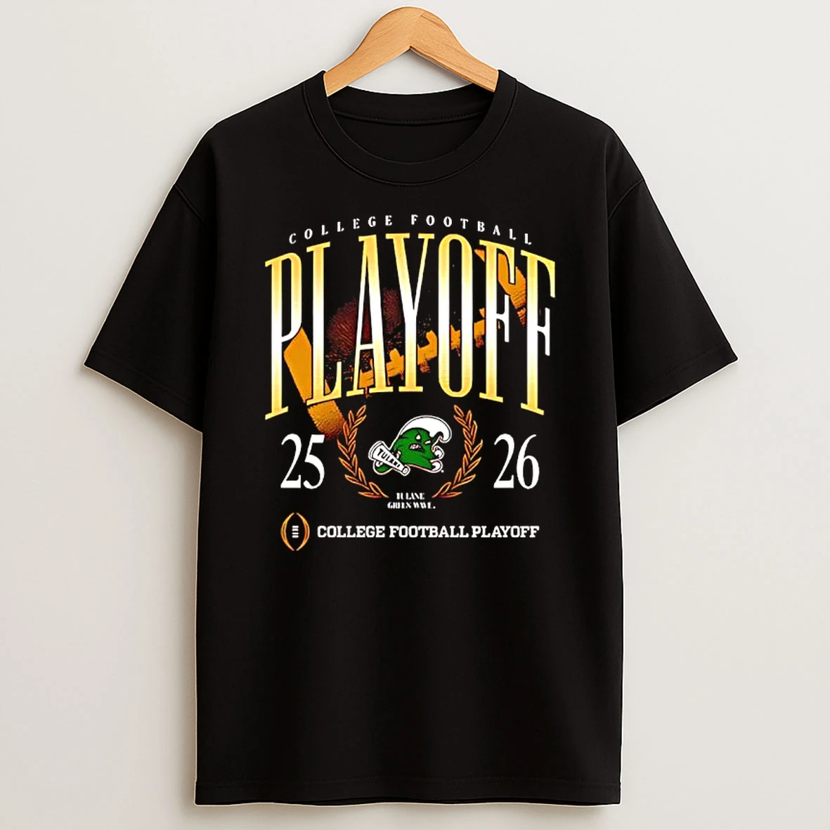 Tulane 25 26 College Football Playoff T Shirt