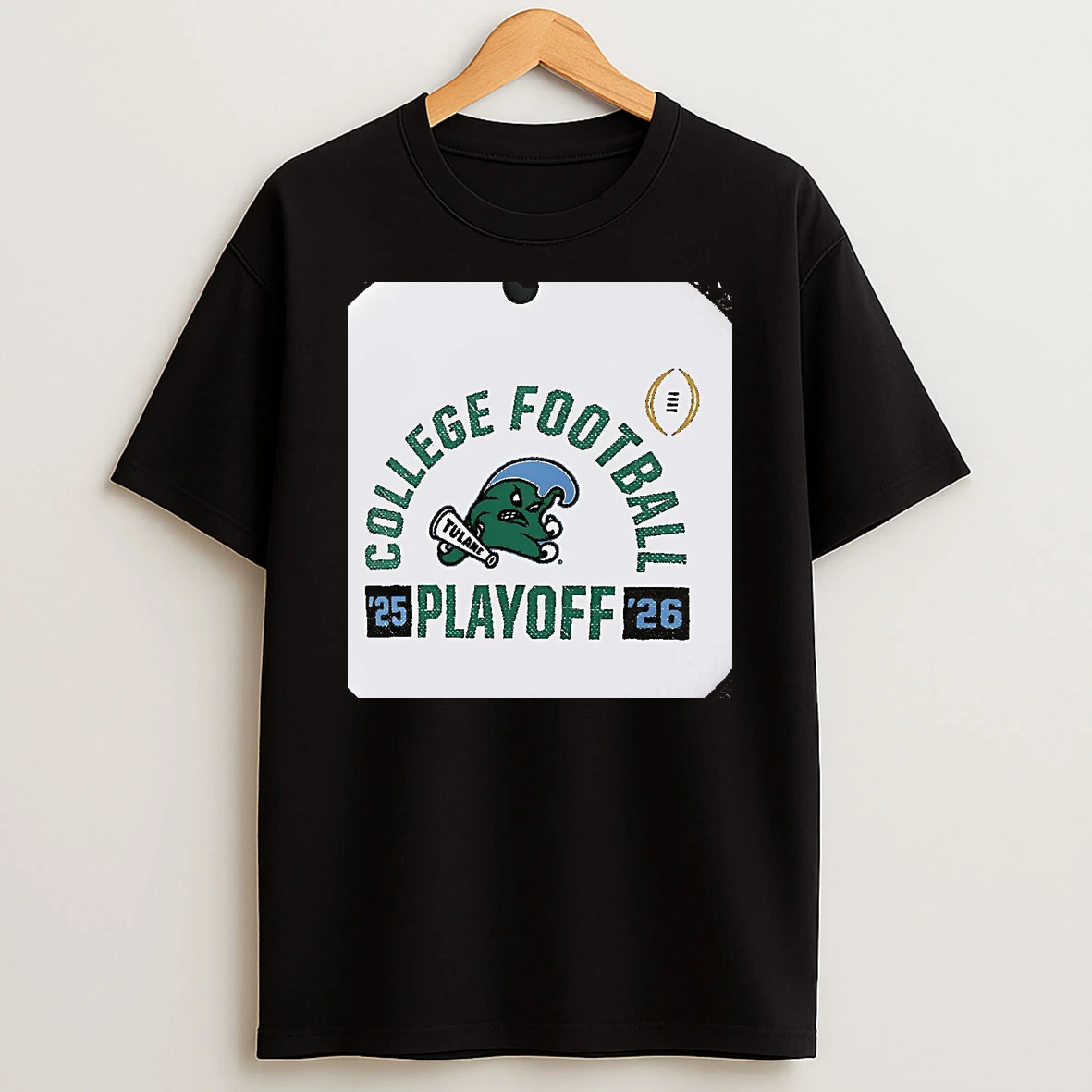 Tulane Green Wave 2025 26 College Football Playoff Christmas T Shirt