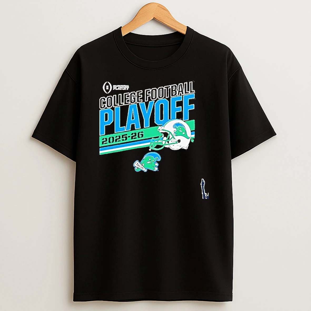 Tulane Green Wave 2025 College Football Playoff T Shirt