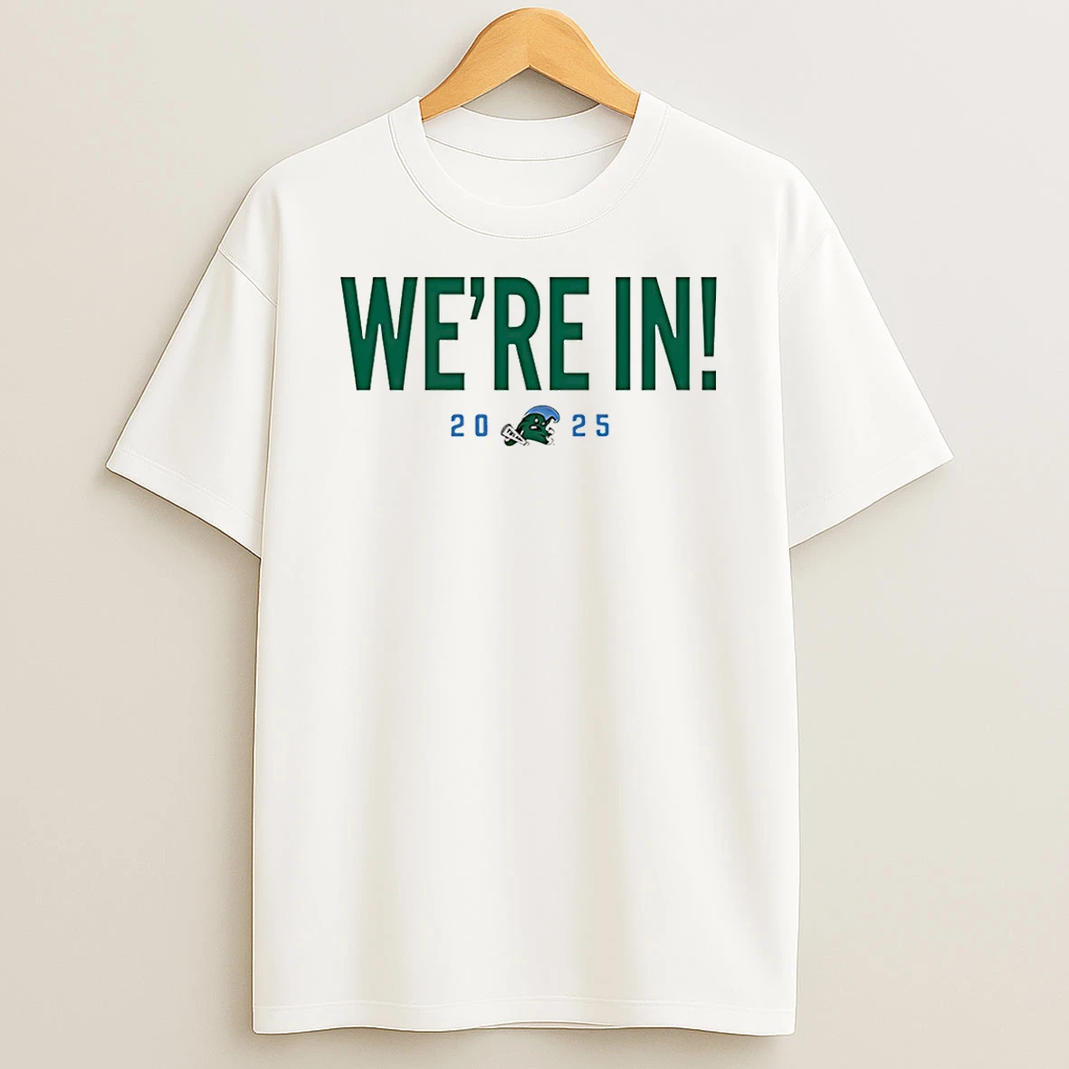 Tulane Green Wave 2025 Conference Champions Were In T Shirt