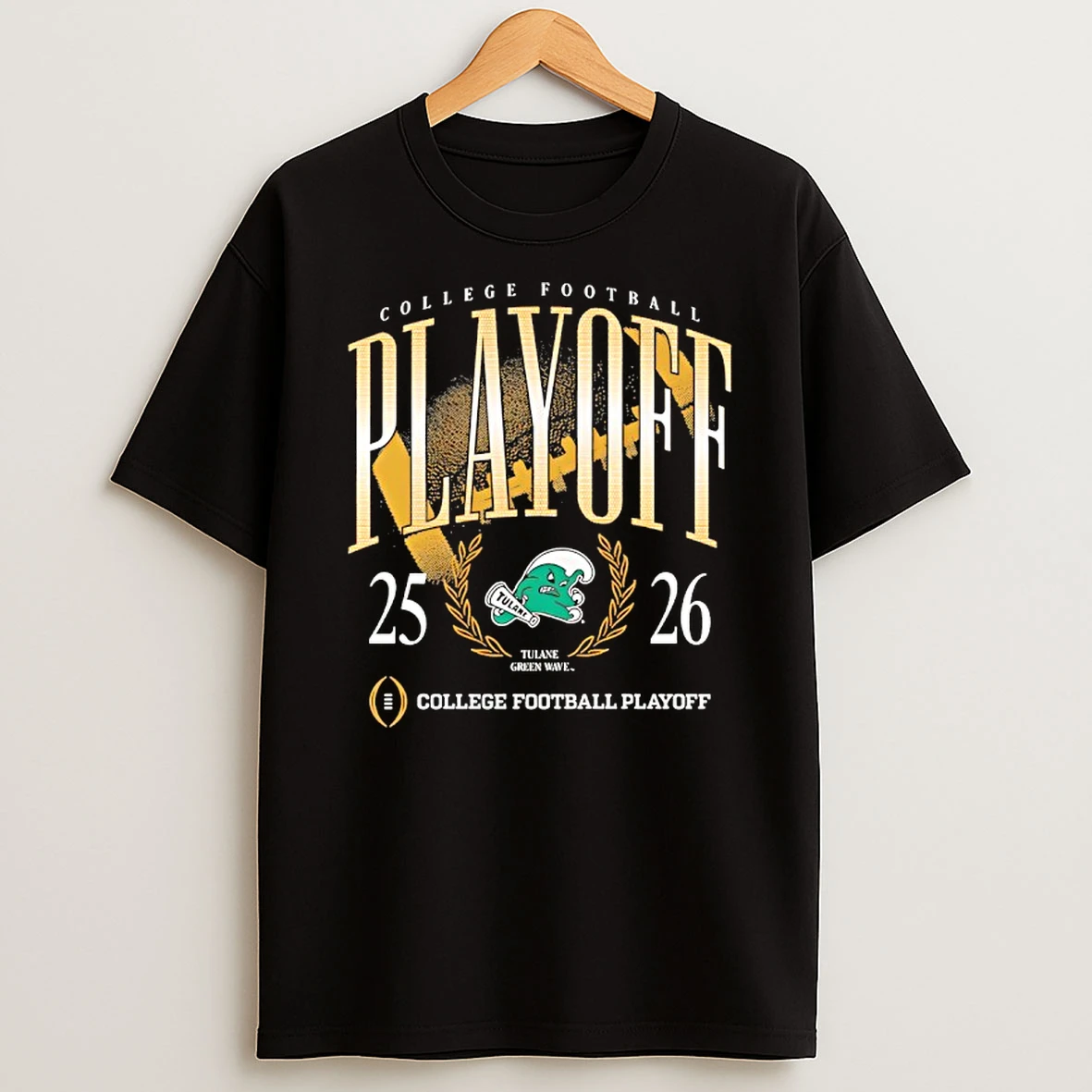 Tulane Green Wave 25 26 College Football Playoff T Shirt