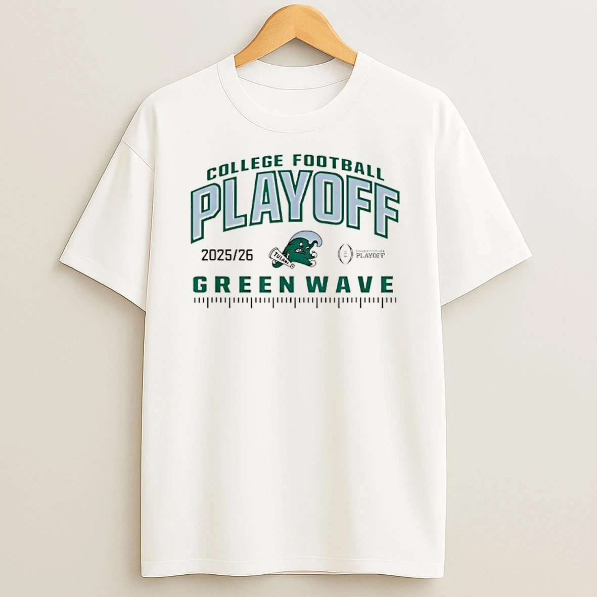 Tulane Green Wave College Football Playoff Cfp 2025 26 T Shirt