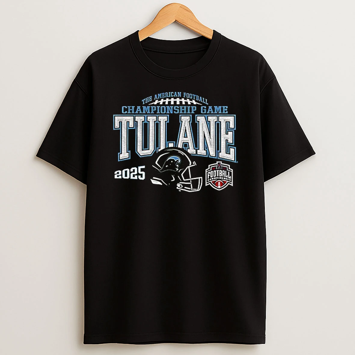 Tulane Green Wave The American Football Acc Championship Game Bound 2025 T Shirt
