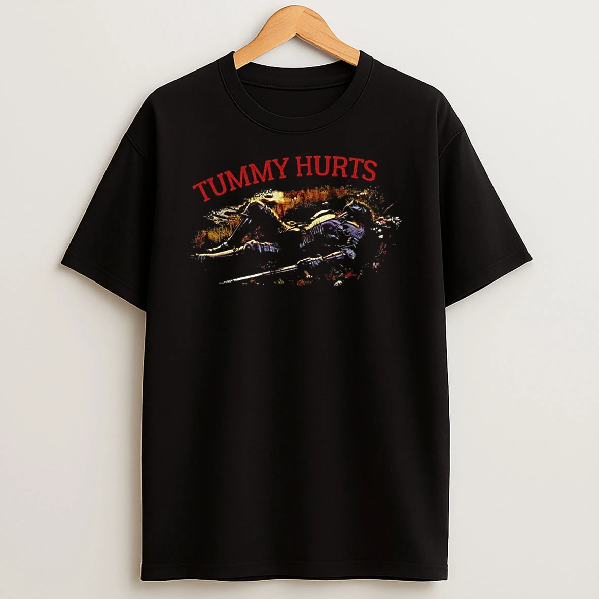 Tummy Hurts Knight T Shirt