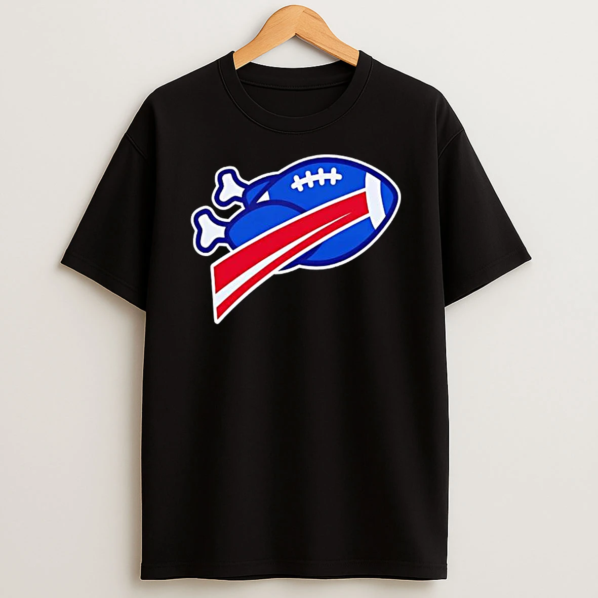 Turkey Bowl And Buffalo Bills Logo T Shirt
