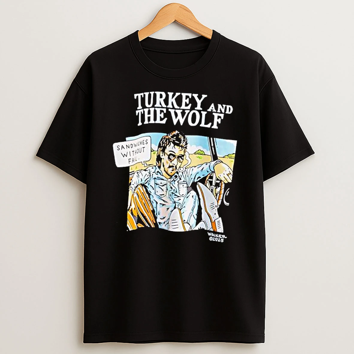 Turkey And The Wolf Sandwich Revenge Graphic T Shirt