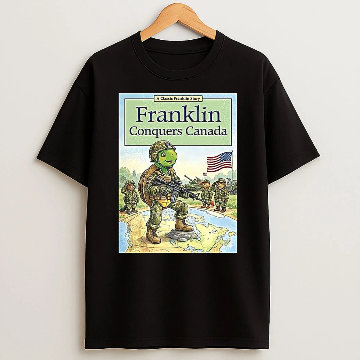 Turtle Franklin Conquerors Canada T Shirt