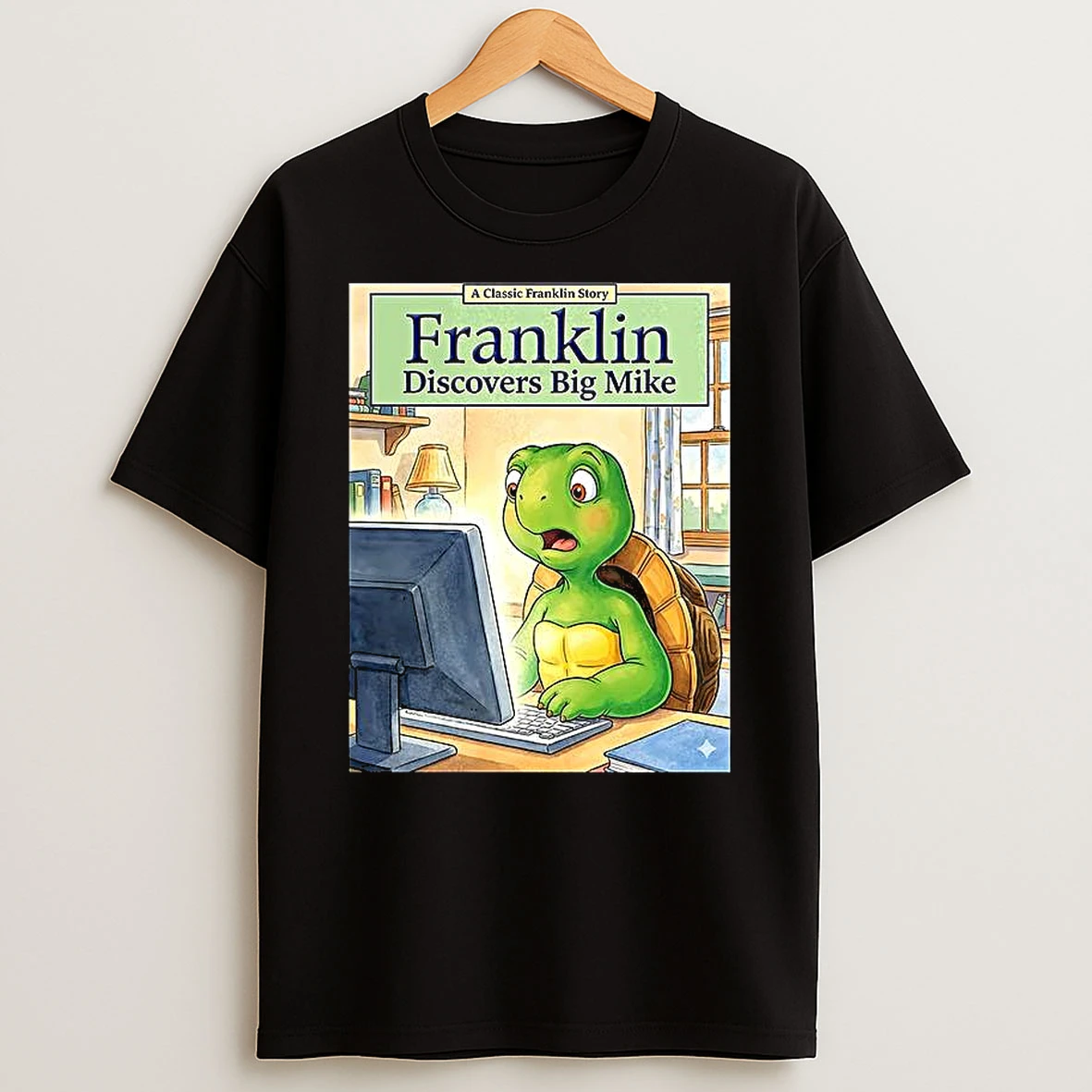 Turtle Franklin Discovers Big Mike T Shirt