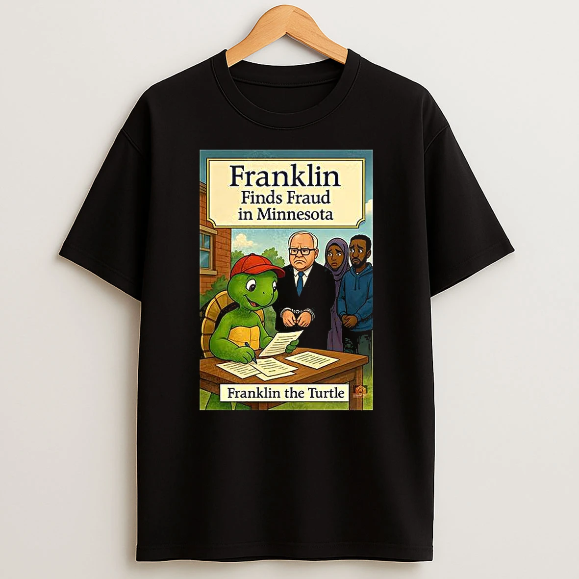 Turtle Franklin Finds Fraud In Minnesota T Shirt