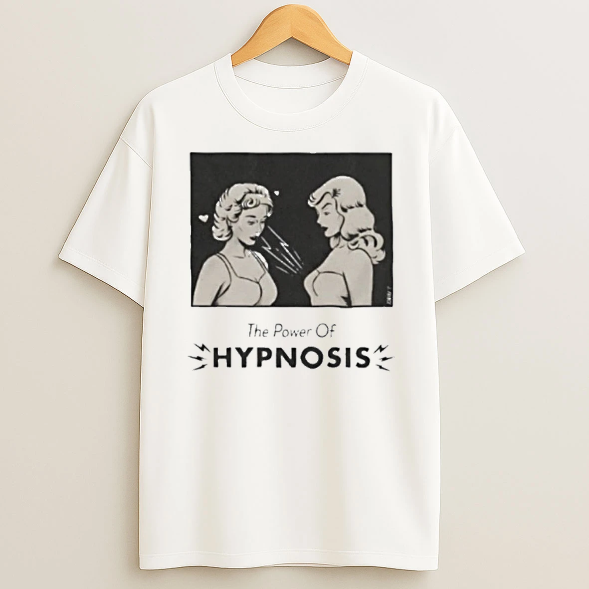 Two Girls The Power Of Hypnosis T Shirt