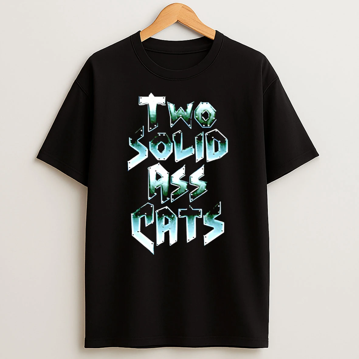 Two Solid Ass Cats Graphic T Shirt