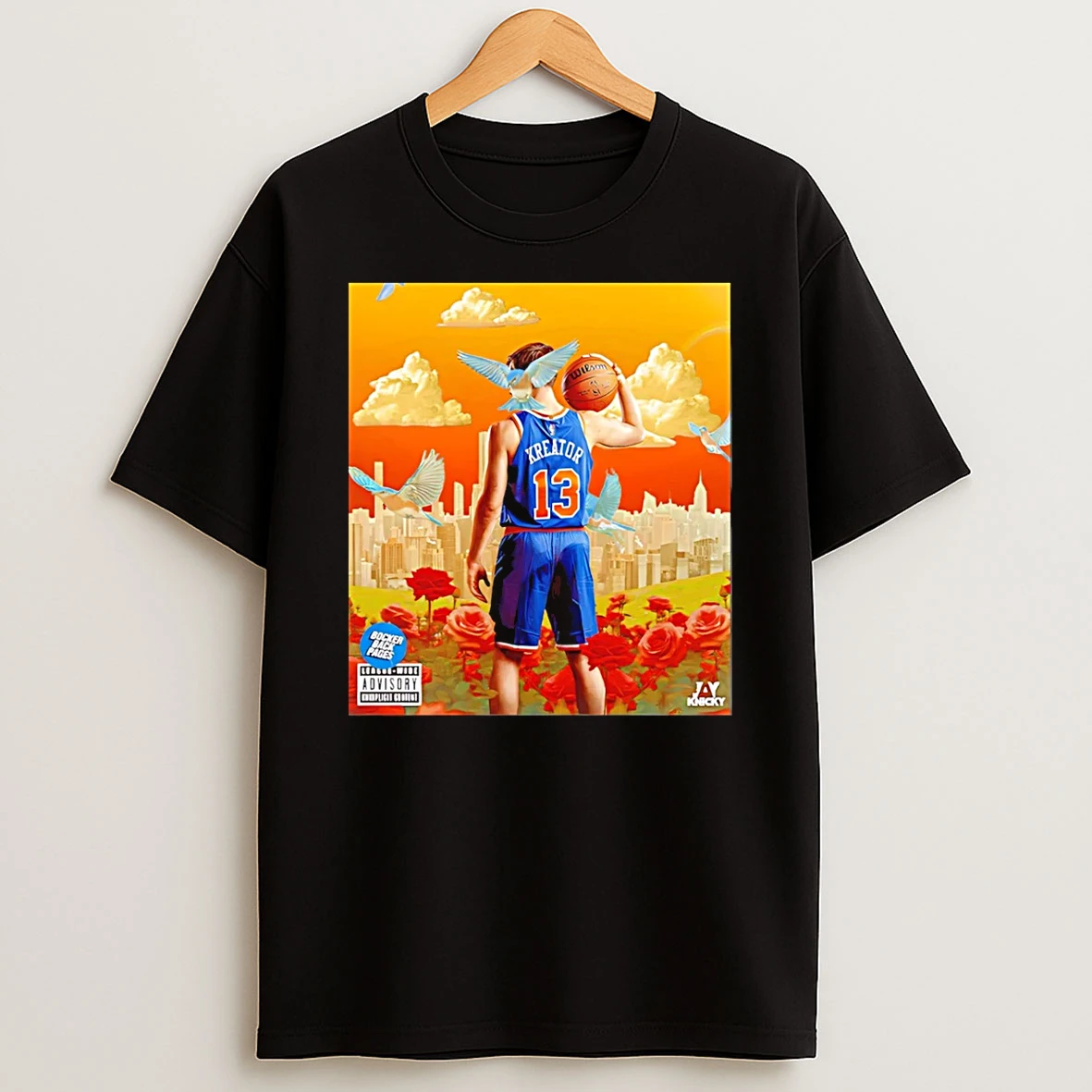 Tyler The Kreator New York Knicks City Skyline T Shirt