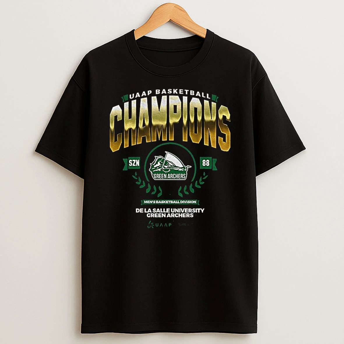 Uaap Szn 88 De La Salle University Green Archers Basketball Champions T Shirt