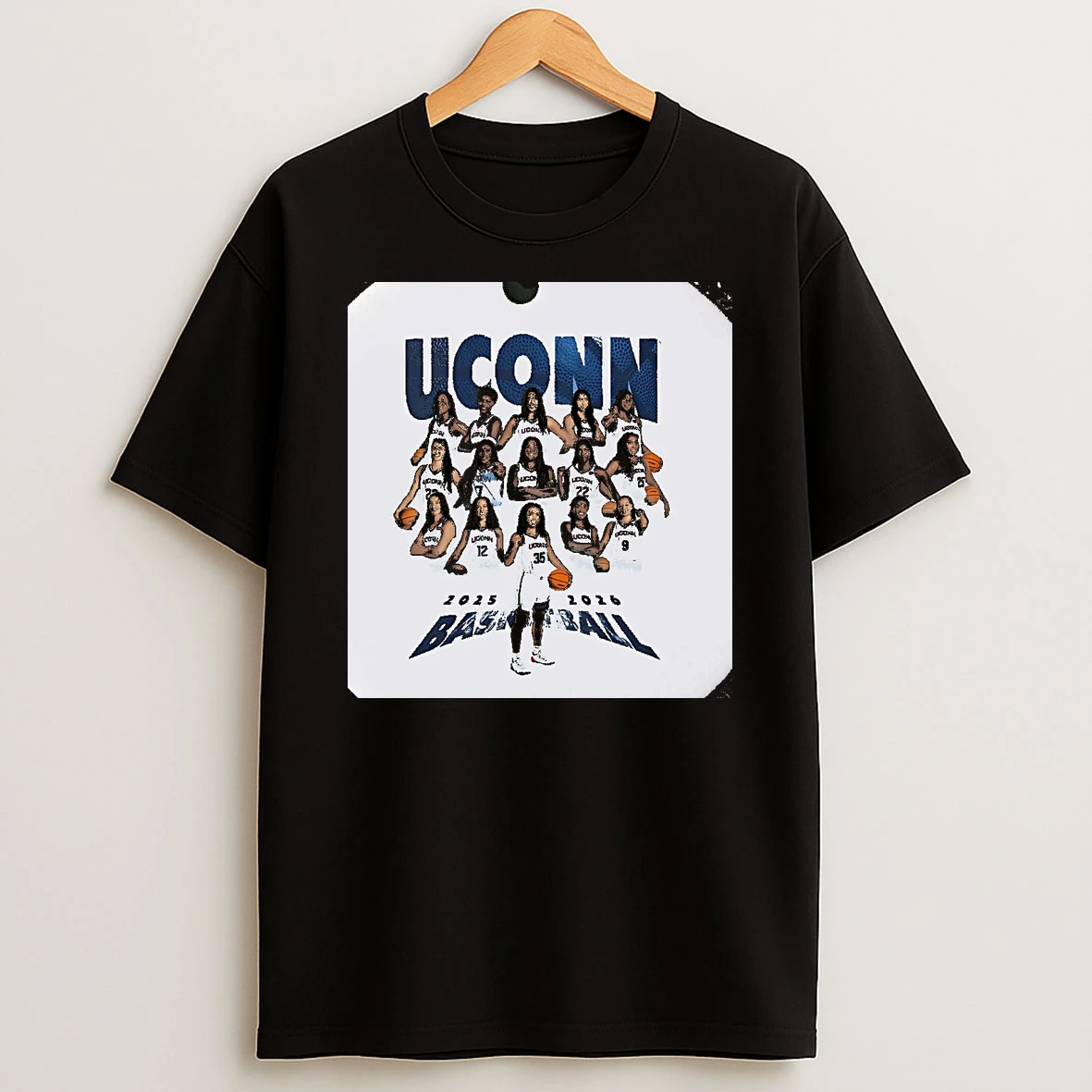 Uconn Huskies Womens Basketball Team 2026 Christmas T Shirt