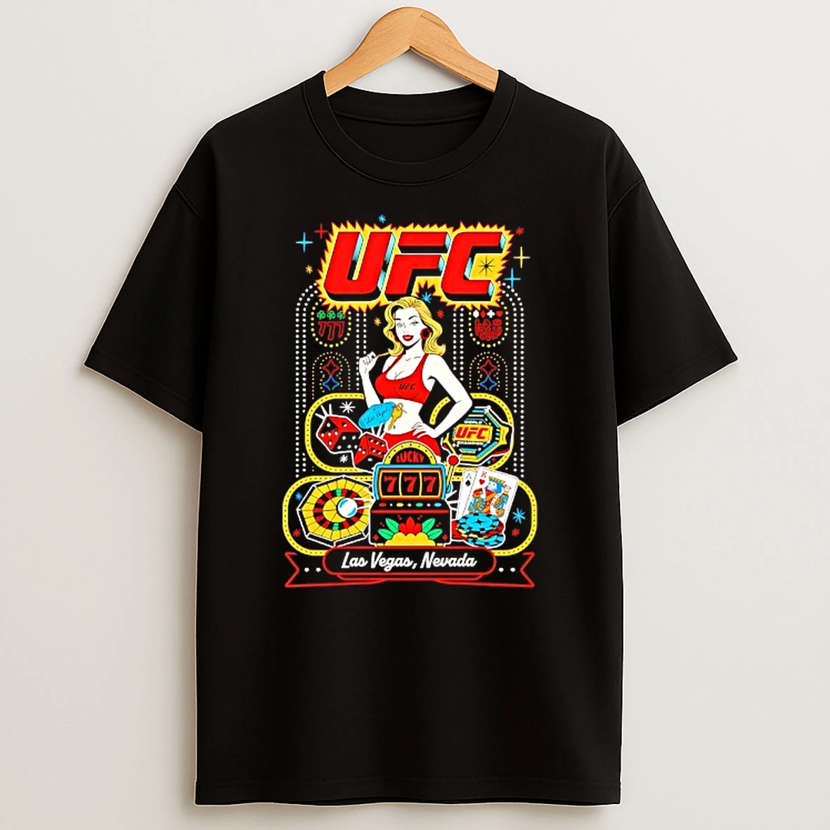 Ufc 324 Old Las Vegas Nevada T Shirt