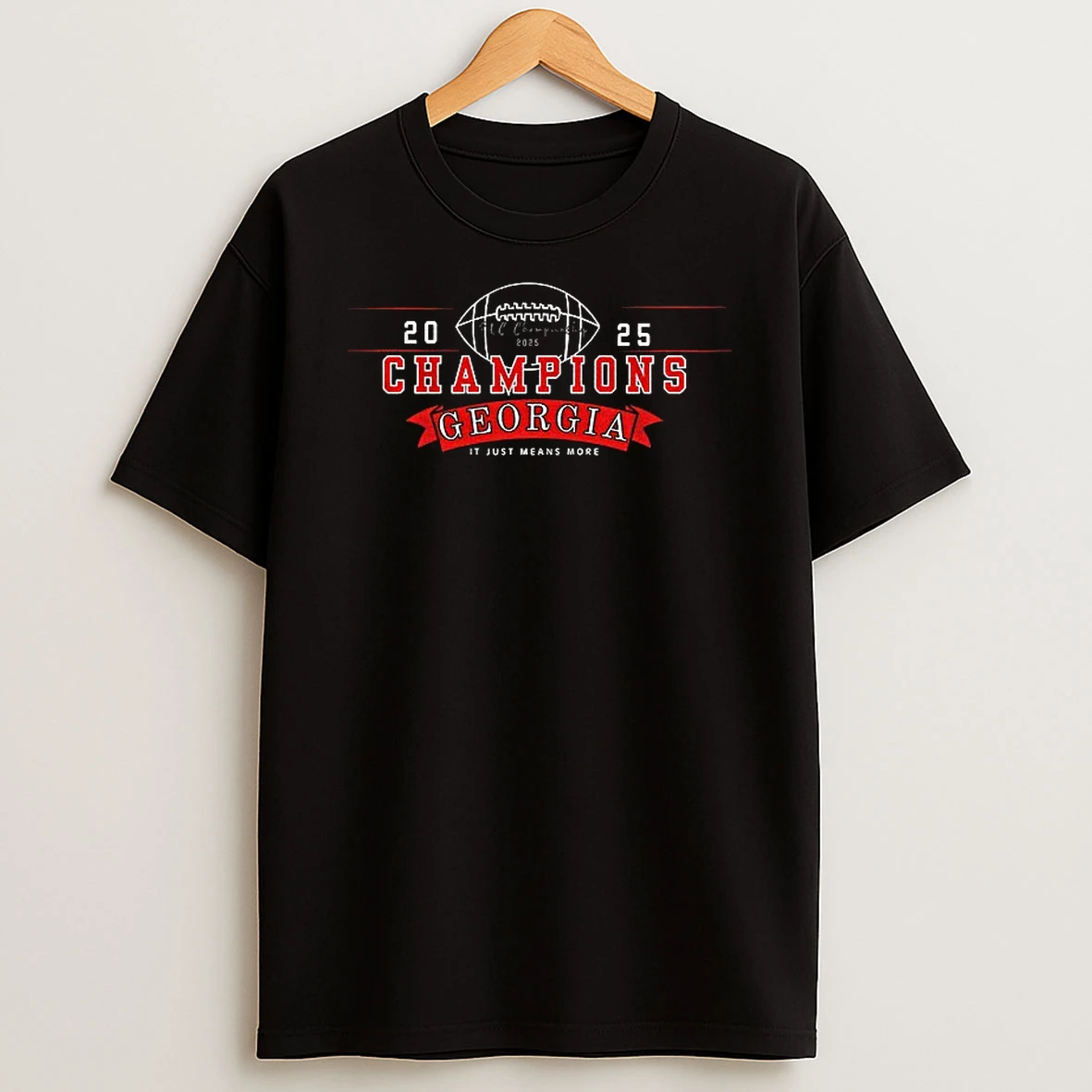 Uga Sec Championship 2025 Georgia Bulldogs It Just Means More T Shirt