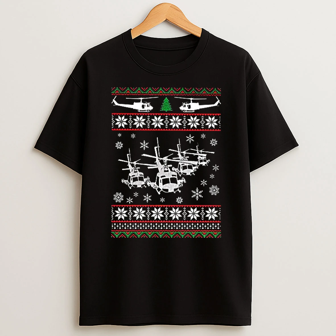 Uh 1 Ugly Merry Christmas T Shirt