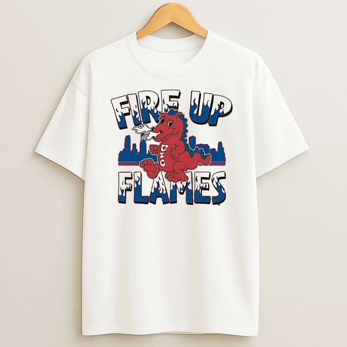 Uic Flames Fire Up Flames T Shirt
